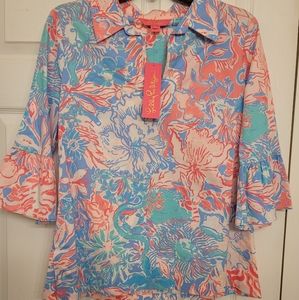 NWT Lily Pulitzer Blouse Size Small